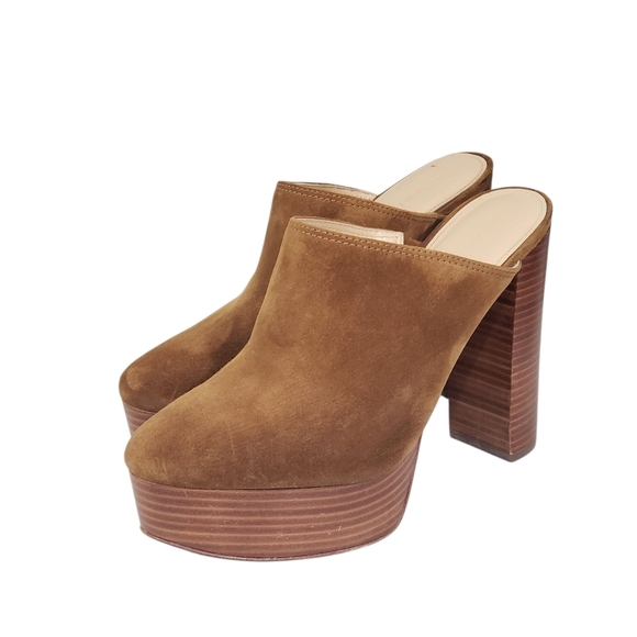 Veronica Beard Maren Platform High Block Heel Mule - Picture 2 of 15